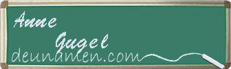 Anne Gugel Visitenkarte